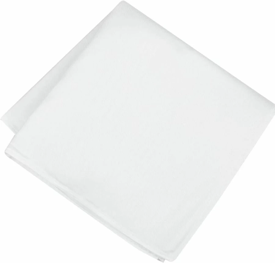 Calvin Klein Men's Classic Solid Pocket Square - Elegant Formal Handkerchief for Suits & Tuxedos