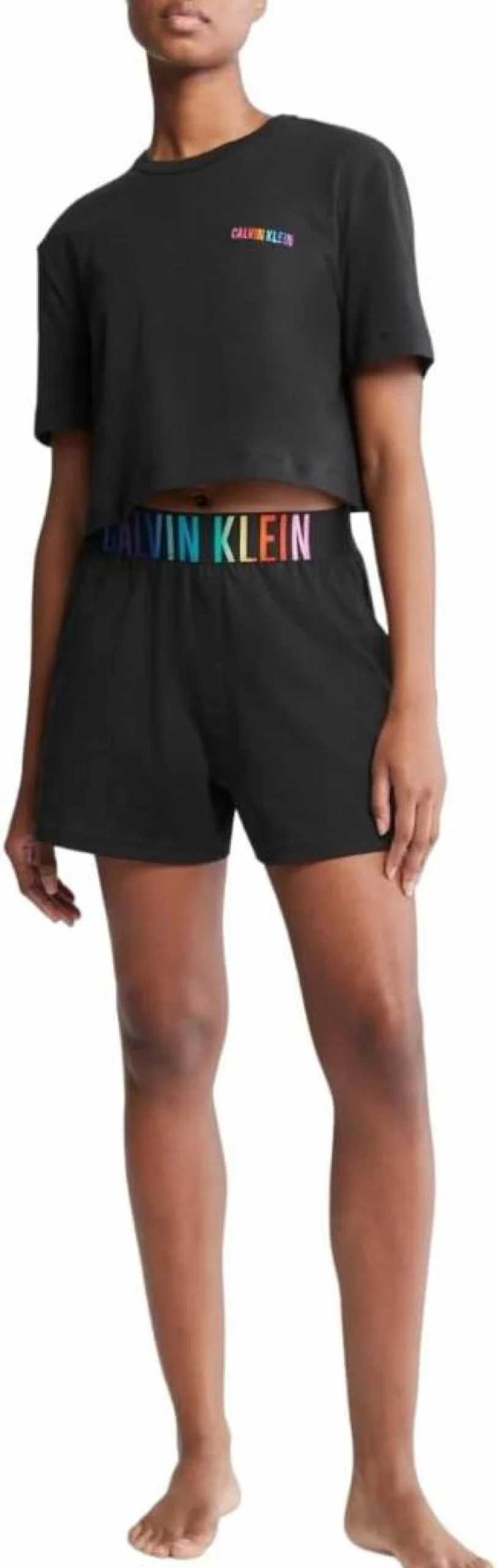 Calvin Klein Women's Intense Power Pride Lounge & Sleep Shorts - Comfortable Casual Shorts for Women