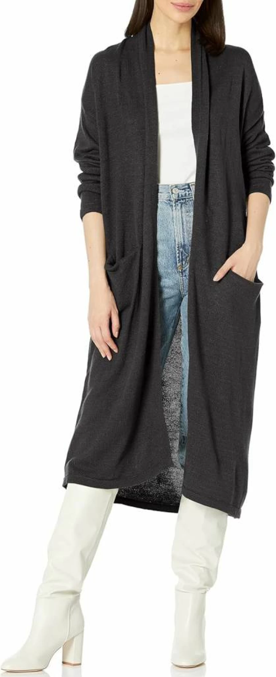 Calvin Klein Women's Casual Everyday Cardigan Sweater – Soft Comfortable Knit Wrap for Layering