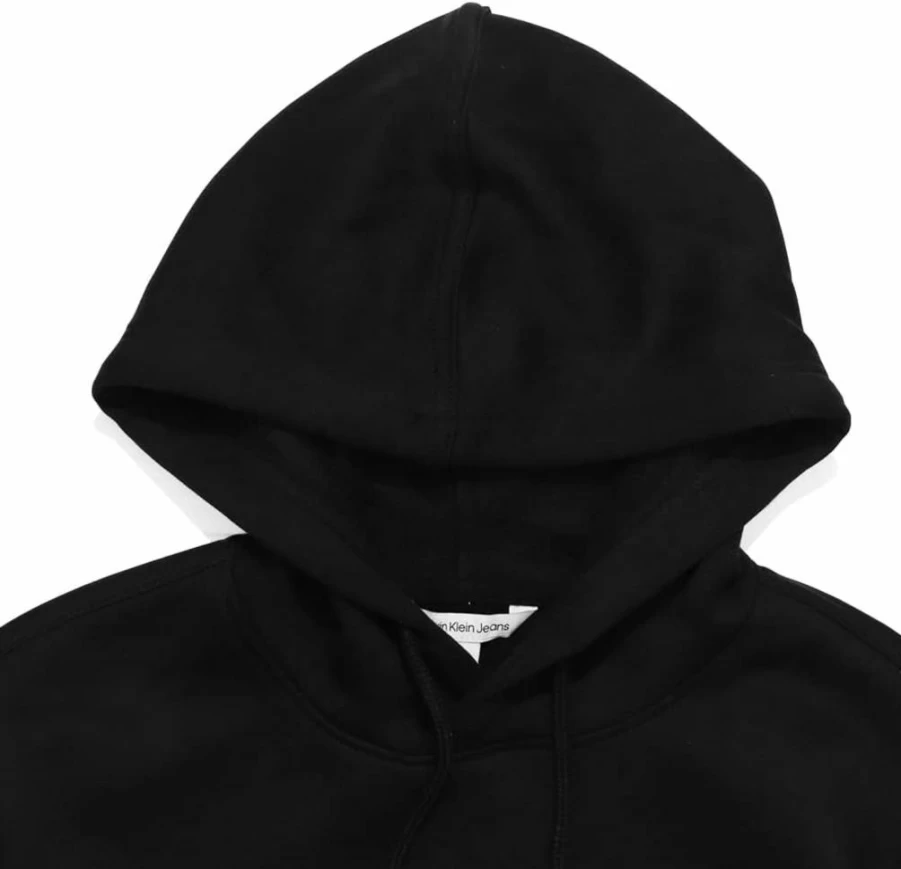 Calvin Klein Men's Monogram Logo Hoodie - Classic Pullover Sweatshirt for Men