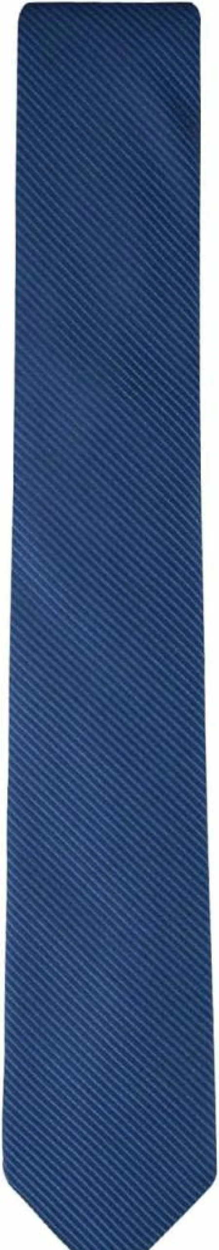 Calvin Klein Men's Navy Blue Solid & Pattern Tie for Standard & Extra Long Sizes - Classic Style