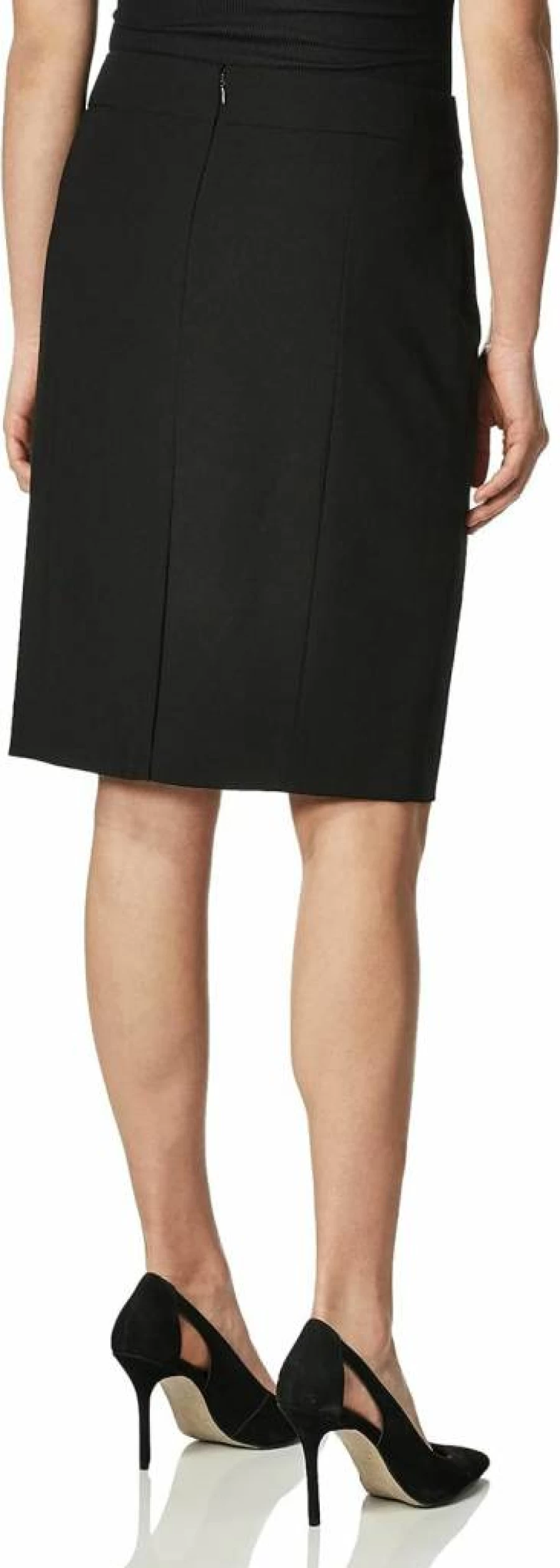 Calvin Klein Women's Classic Fit Straight Suit Skirt - Regular & Plus Size Luxe Styling