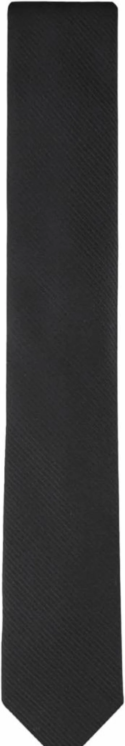 Calvin Klein Black Solid and Patterned Men's Neckties in Standard & Extra Long Sizes