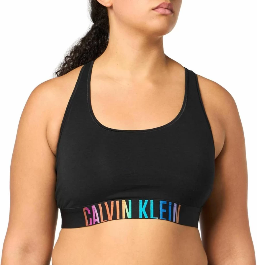 Calvin Klein Women's Intense Power Pride Racerback Bralette - Unlined Comfort Underwear