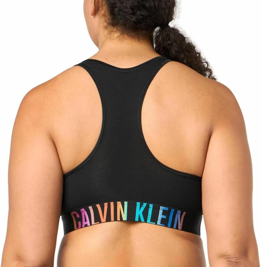 Calvin Klein Women's Intense Power Pride Racerback Bralette - Unlined Comfort Underwear