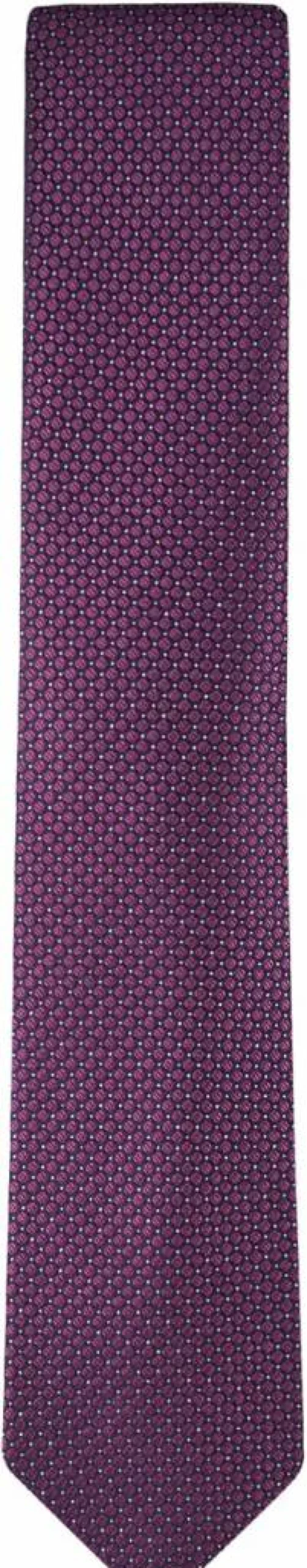 Calvin Klein Men's Stylish Micro Dot Pattern Necktie for Standard & Extra Long Sizes