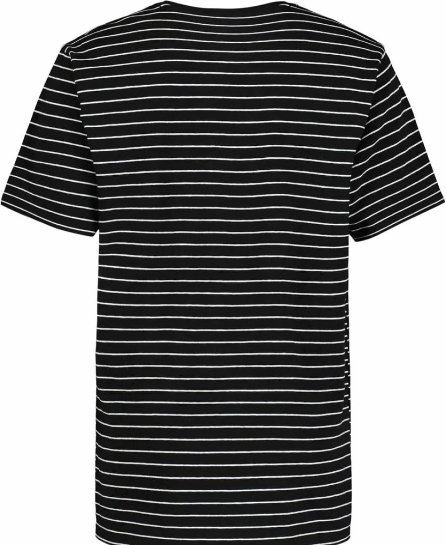 Calvin Klein Boys' Soft Striped Short Sleeve T-Shirt - Comfortable Relaxed Fit Crew Neck Tee