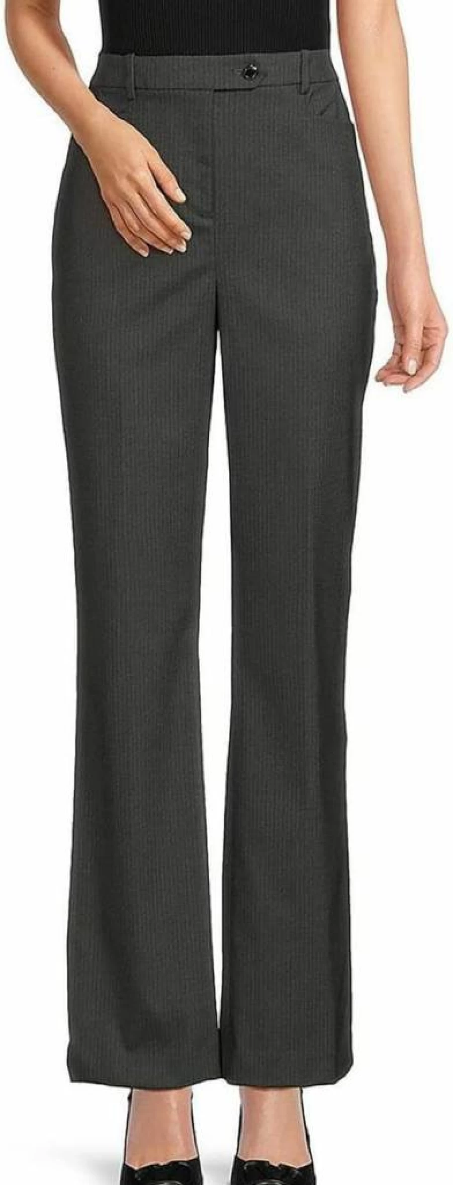 Calvin Klein Women's Straight-Leg Business Casual Pants Classic Fit for Work & Office