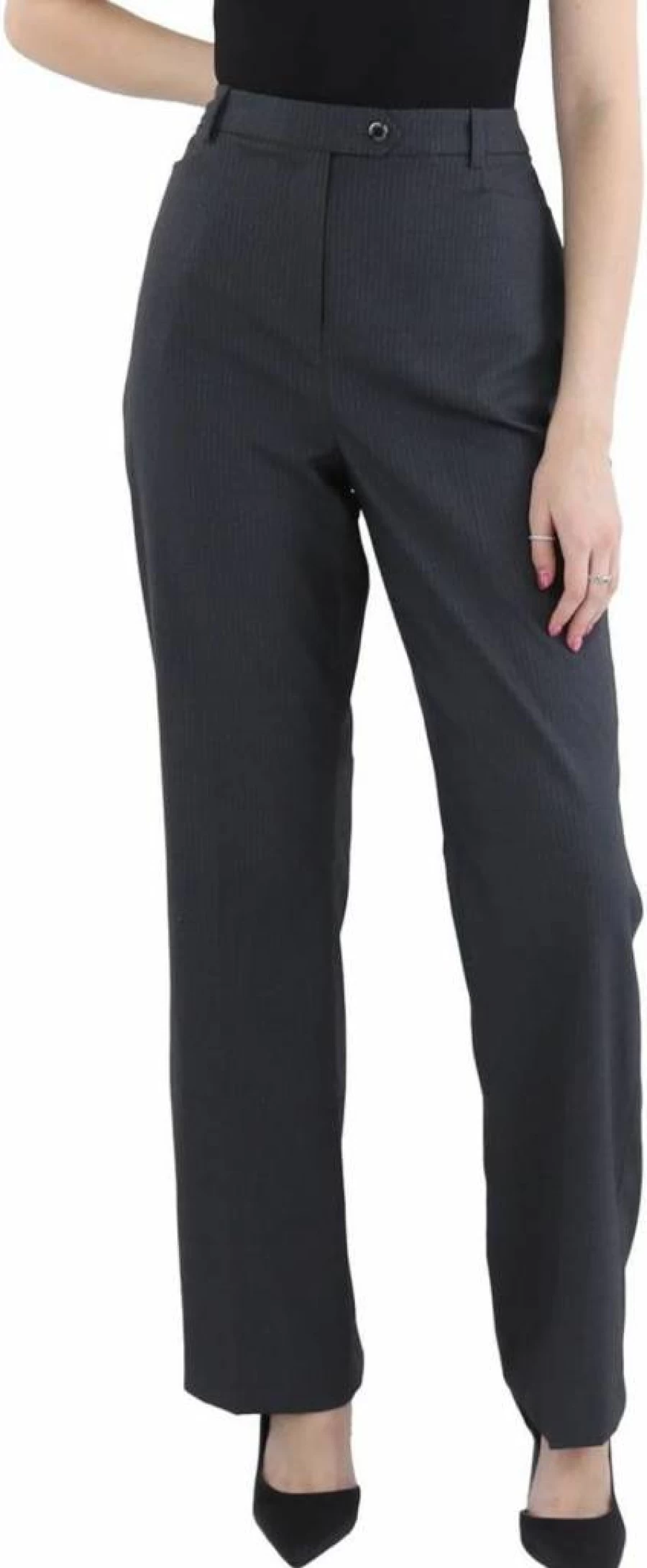 Calvin Klein Women's Straight-Leg Business Casual Pants Classic Fit for Work & Office