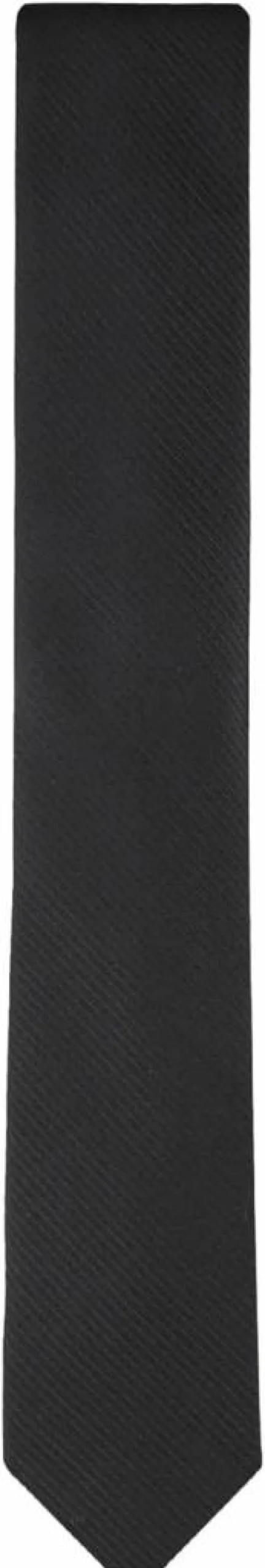 Calvin Klein Men's Black Solid & Patterned Neckties - Standard & Extra Long Sizes for Formal Wear
