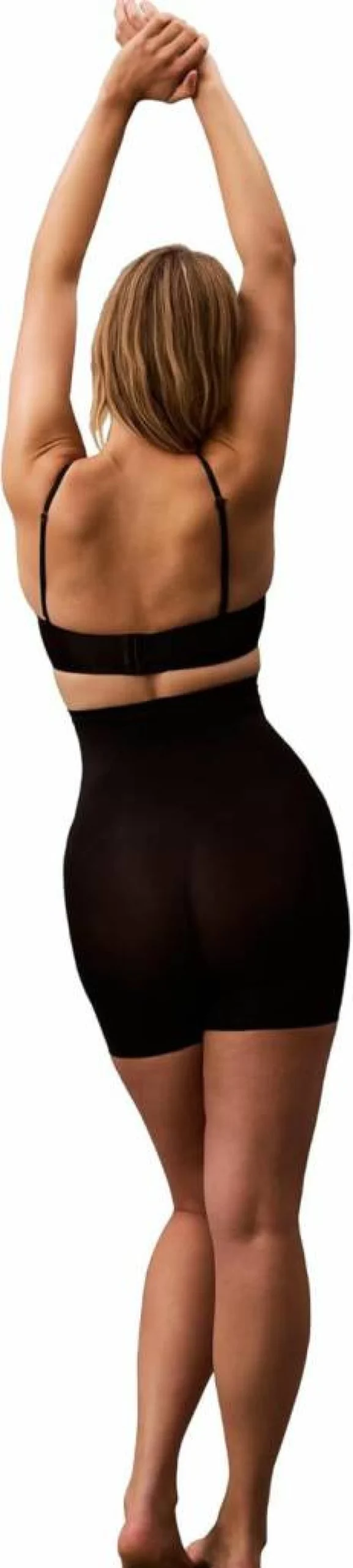 Calvin Klein Women's High-Waist Sculpting Shapewear Shorts Mid-Thigh Slimming Underwear