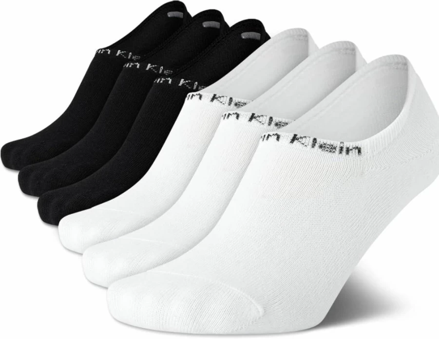 Calvin Klein Women's No Show Socks 6-Pack - Lightweight Low Cut Ankle Socks for Women