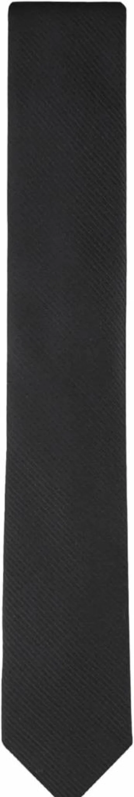 Calvin Klein Black Solid & Pattern Men's Neckties in Standard & Extra Long Sizes for Formal & Business Attire