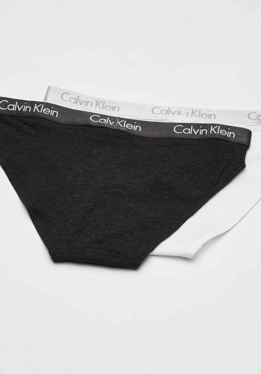 Calvin Klein Women's Cotton Multipack Bikini Panties 3-Pack - Comfortable Underwear for Everyday Wear