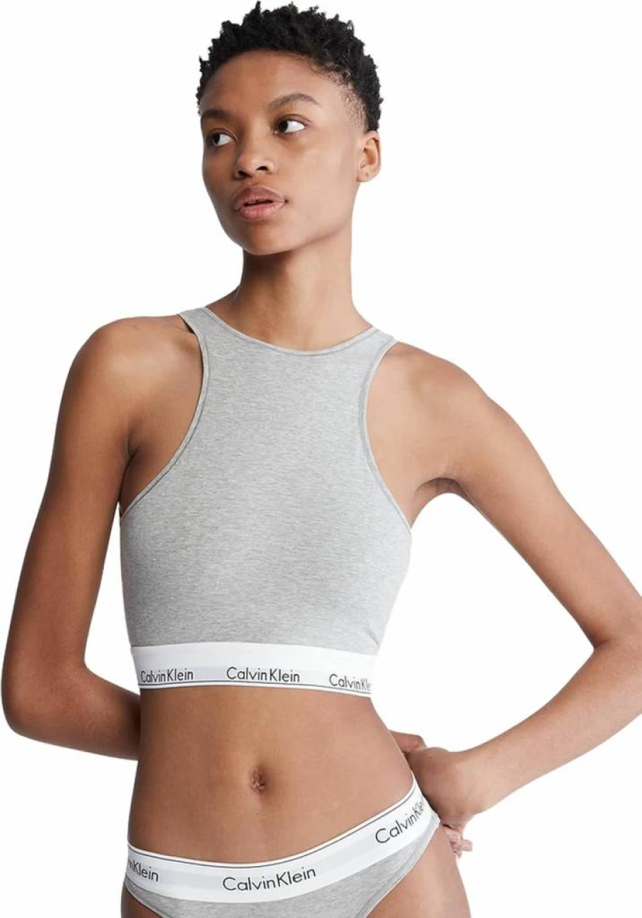 Calvin Klein Women's Wireless Bralette - Soft Cotton Comfort Unlined Lingerie