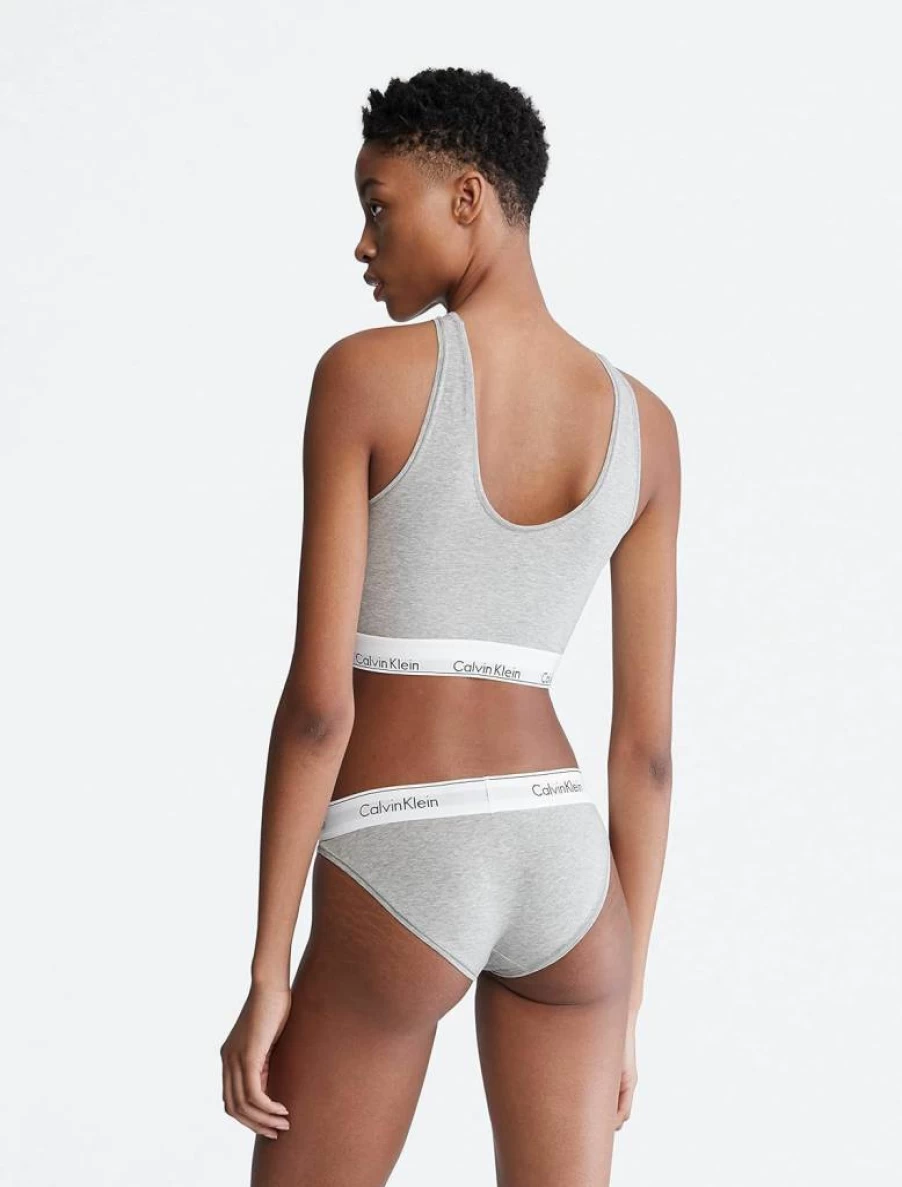 Calvin Klein Women's Wireless Bralette - Soft Cotton Comfort Unlined Lingerie