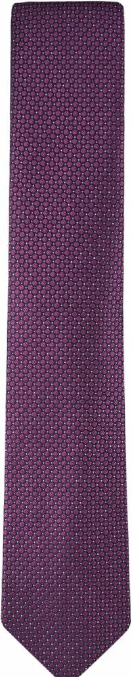 Calvin Klein Men's Stylish Micro Dot Pattern Necktie for Standard & Extra Long Sizes