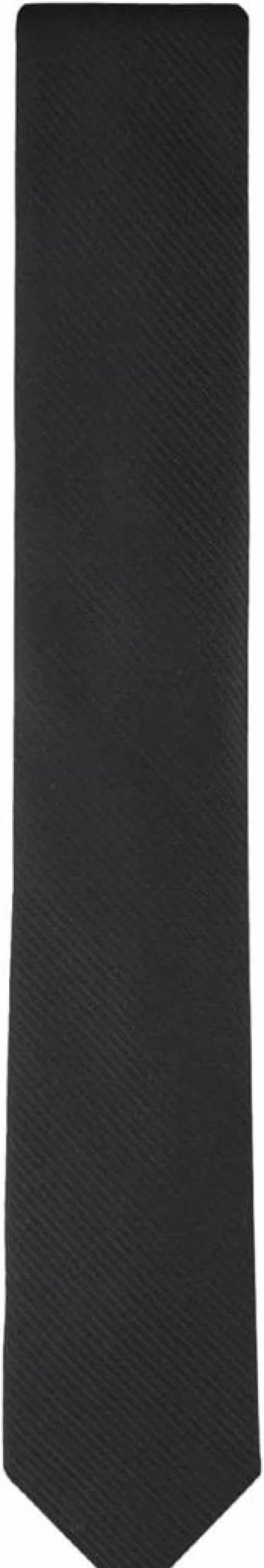 Calvin Klein Black Solid and Patterned Men's Neckties in Standard & Extra Long Sizes for Formal Wear
