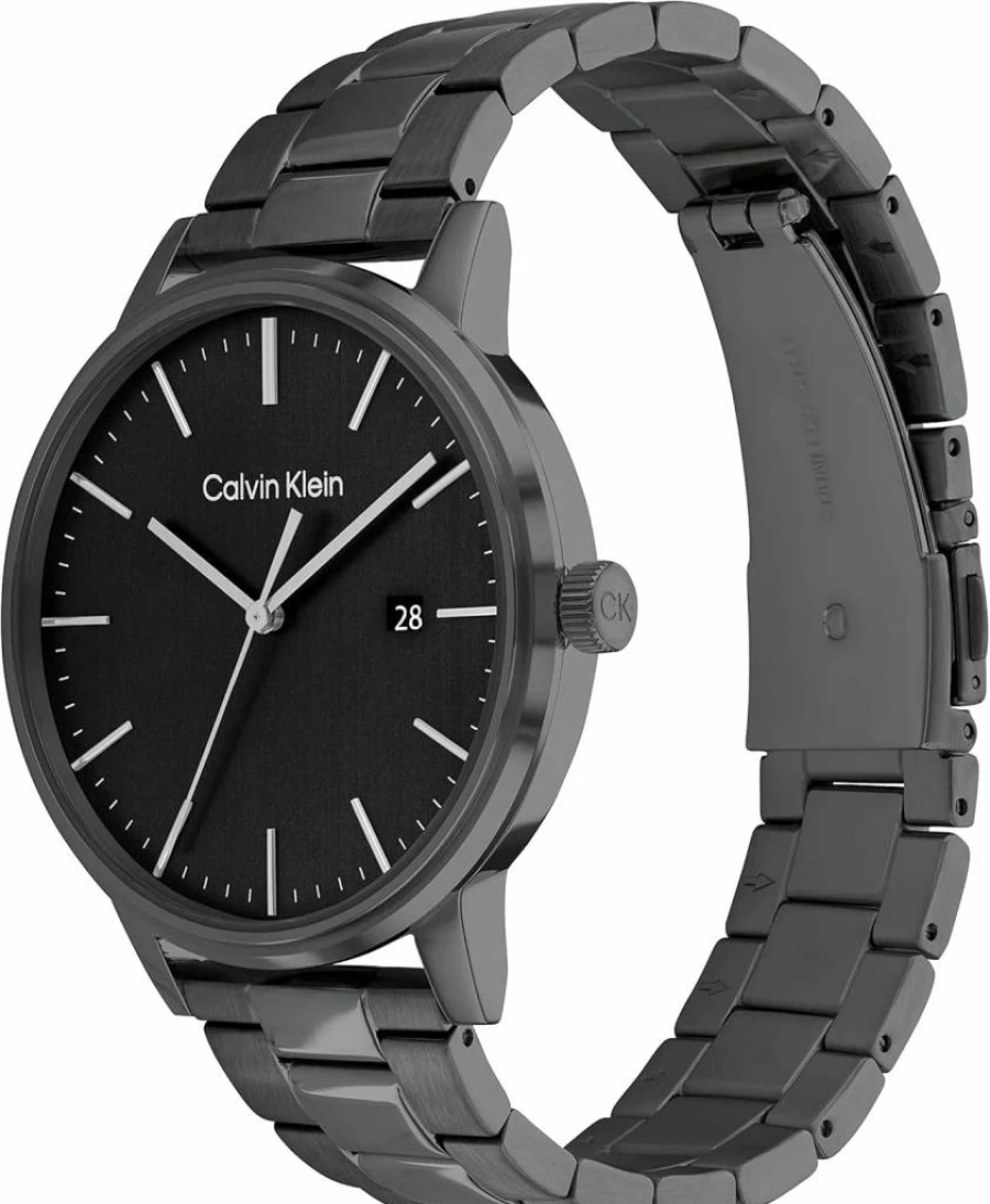 Calvin Klein Unisex Minimalist Quartz Watch - Stylish & Sleek Design for Men and Women