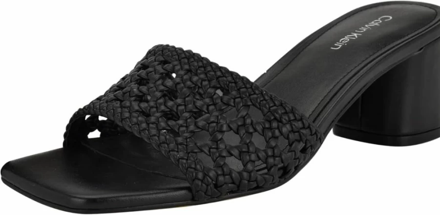 Calvin Klein Women's Brianny Heeled Sandals | Fashionable Women's High Heel Sandals | Comfortable Designer Footwear