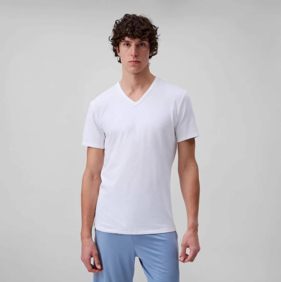 Calvin Klein Men's Cotton Crew Neck Undershirt - Comfortable Slim Fit White T-Shirt for Men