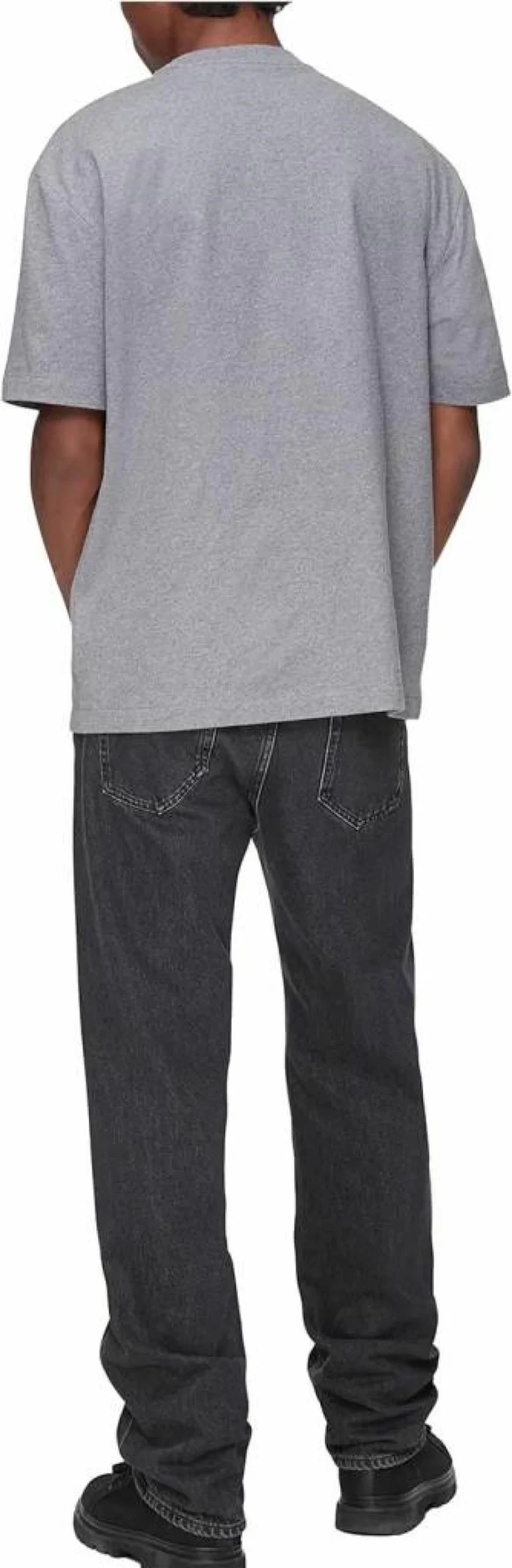Calvin Klein Men's Relaxed Fit Cotton Logo Crewneck T-Shirt | Casual Short Sleeve Tee | CK Classic Apparel