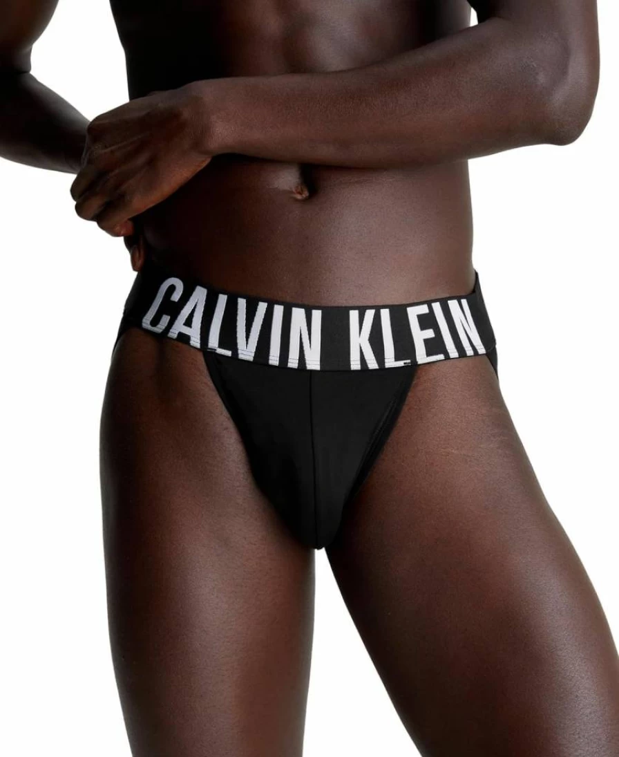 Calvin Klein Men's Intense Power 3-Pack Jockstrap Underwear for Athletic Support and Comfort