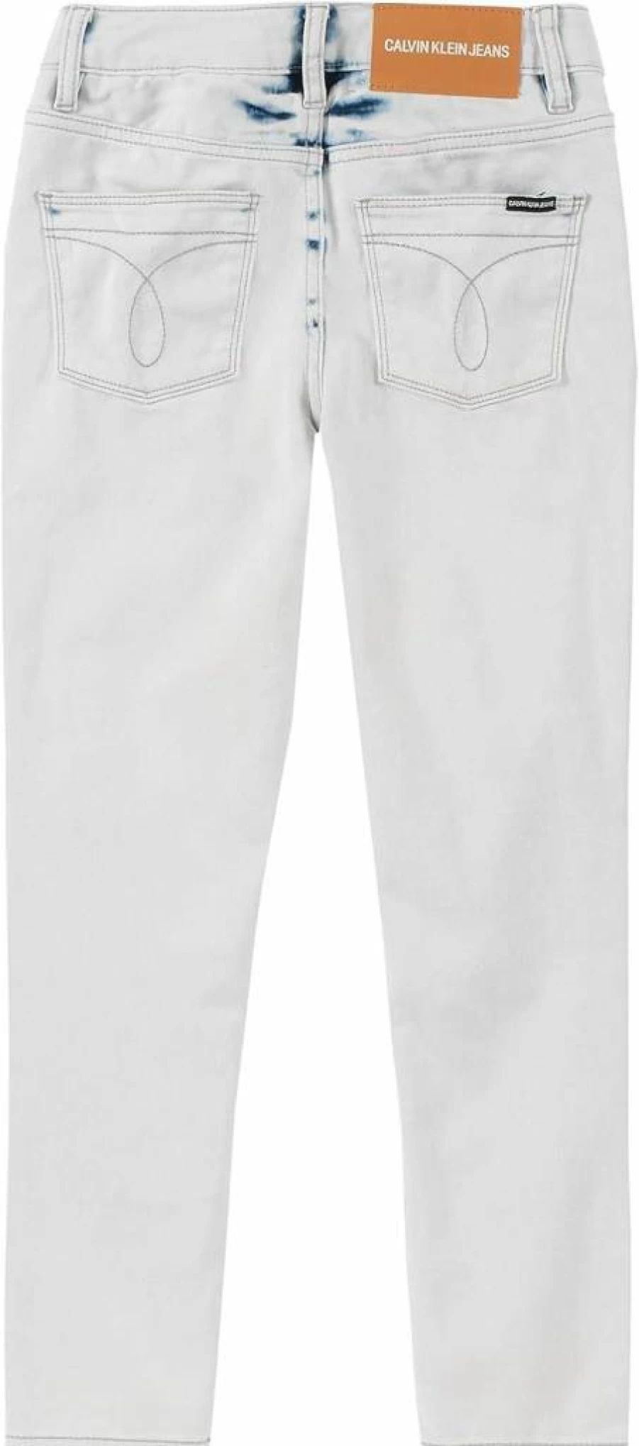 Calvin Klein Girls' Skinny Jeans Stretch Denim 5-Pocket Comfort Fit