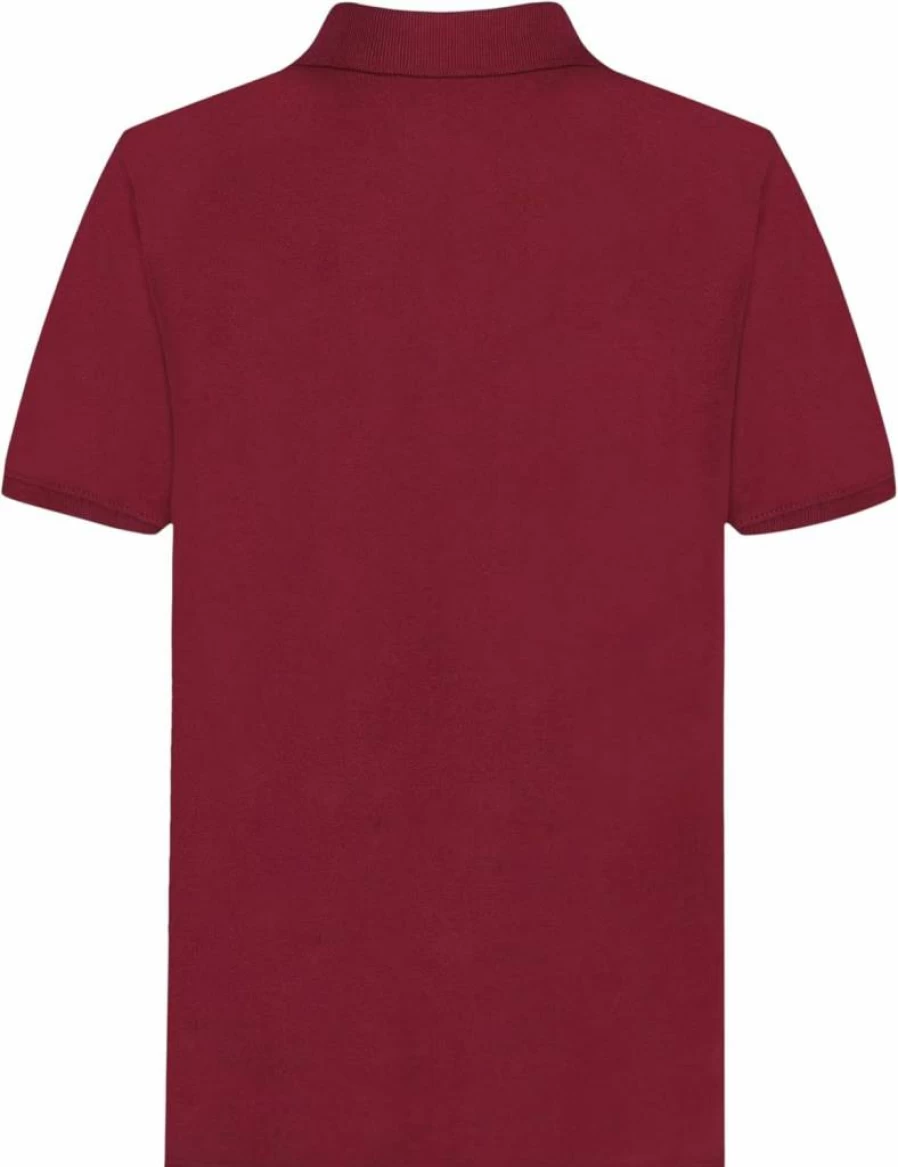 Calvin Klein Boys' Soft Short Sleeve Polo Shirt - Comfortable Micro Pique Fabric with Button Closure
