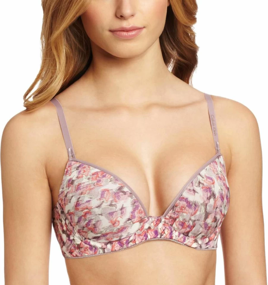 Calvin Klein Women's Lace Demi Bra - Seductive Comfort Underwear