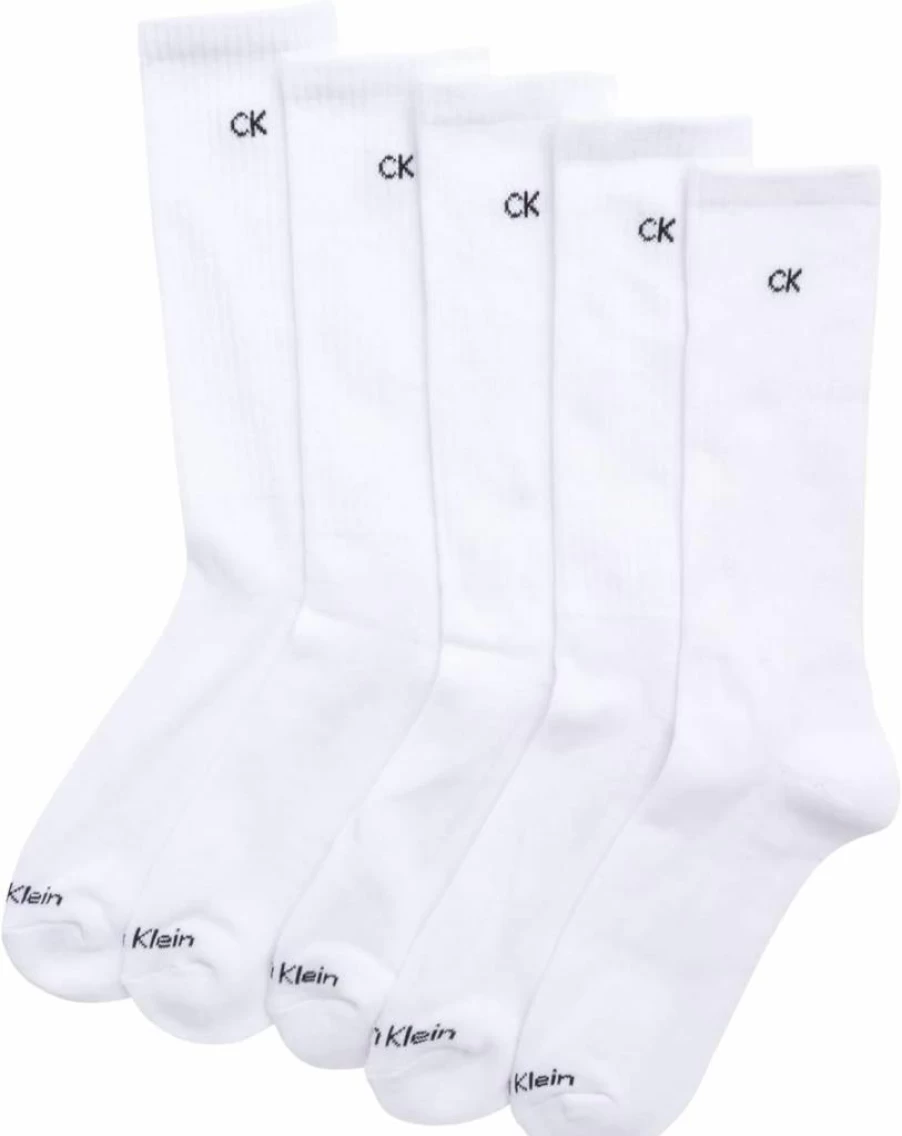 Calvin Klein Men's 10-Pack Cushioned Crew Socks for Athletic Workout, Size 7-12