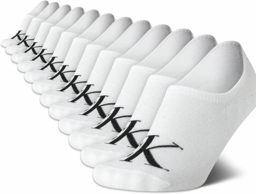 Calvin Klein Women's No-Show Socks 12-Pack - Lightweight Performance Liner Socks for Athletic & Casual Wear