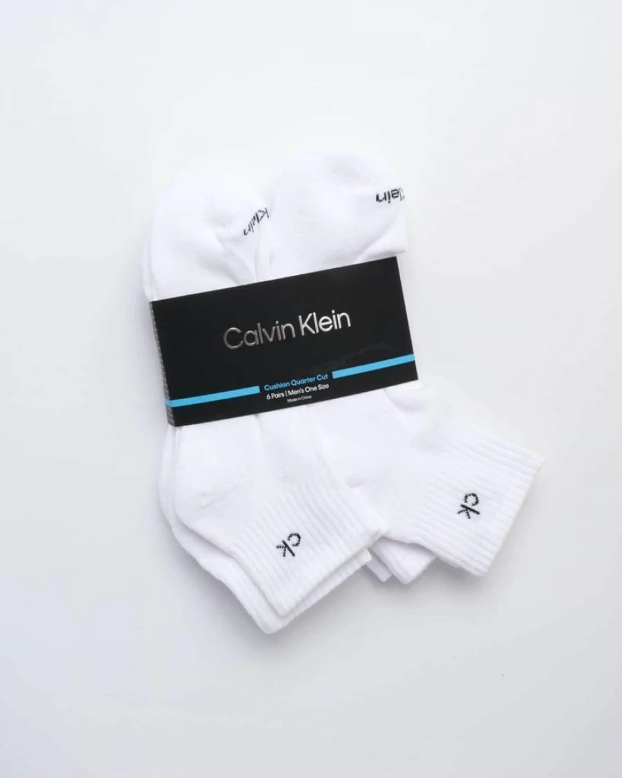 Calvin Klein Men's 6-Pack Cushioned Mini Crew Athletic Socks for Running, Sports & Hiking – Breathable Comfort Socks
