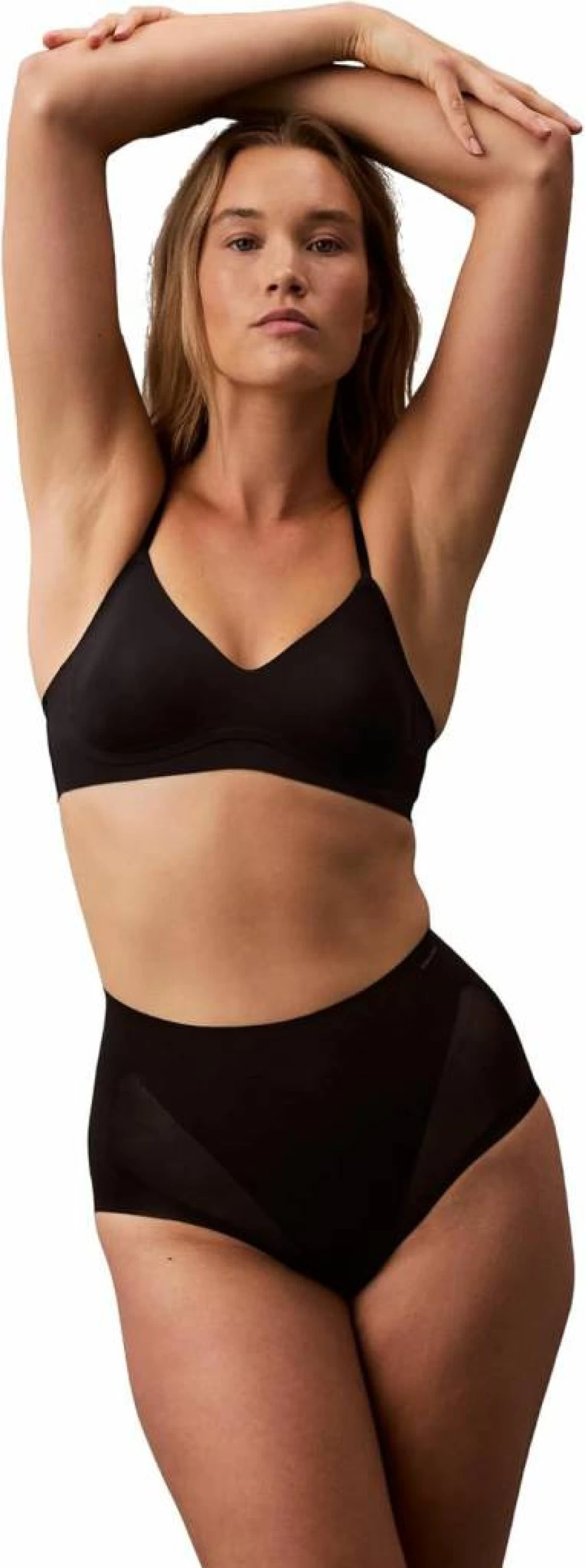 Calvin Klein Women's High-Waist Shaping Brief Panty - Stay-Put Stretch Shapewear for All-Day Comfort