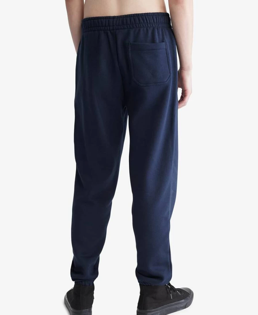 Calvin Klein Men's Monogram Logo Fleece Joggers - Comfortable Casual Pants for Men