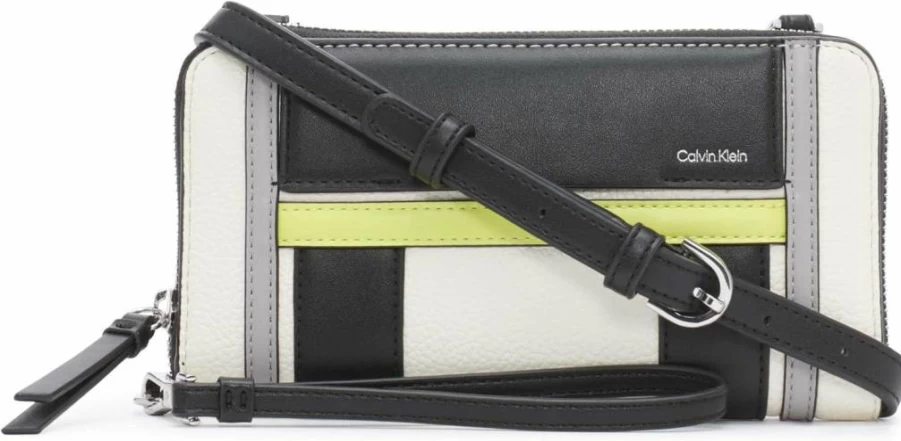 Calvin Klein Sol Crossbody Wallet on a String – Stylish Organizational Wristlet for Essentials
