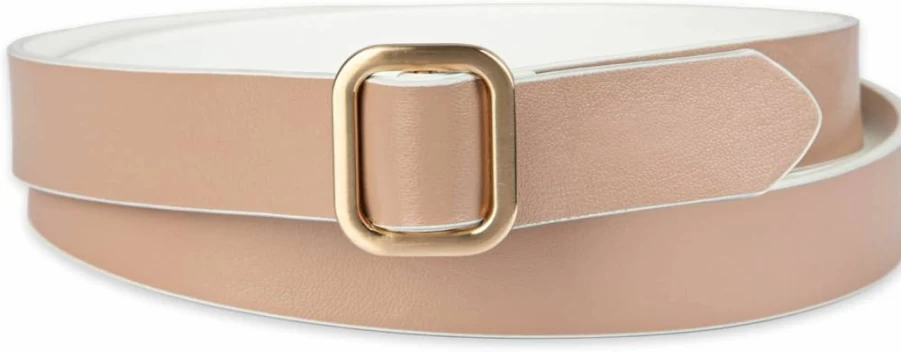 Calvin Klein Women's Slim Fashion Belt for Jeans, Trousers & Dresses | Adjustable Casual Waist Belt