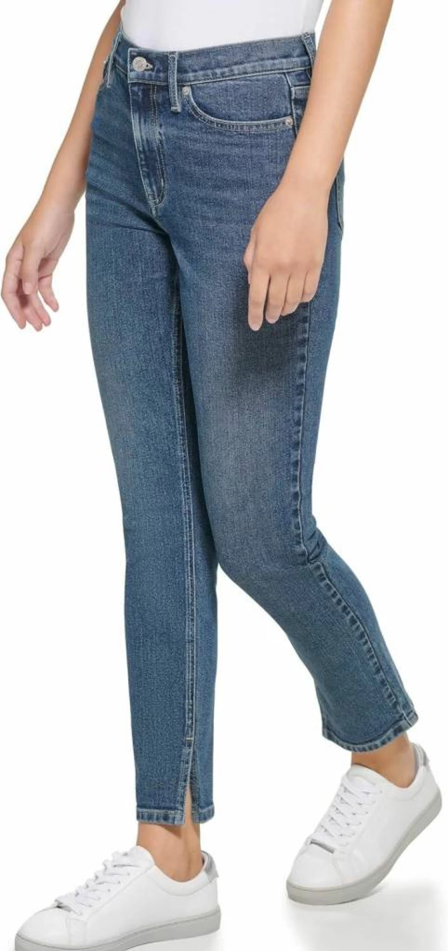 Calvin Klein Women's Boyfriend Jeans Mid Rise Denim for Comfort and Style
