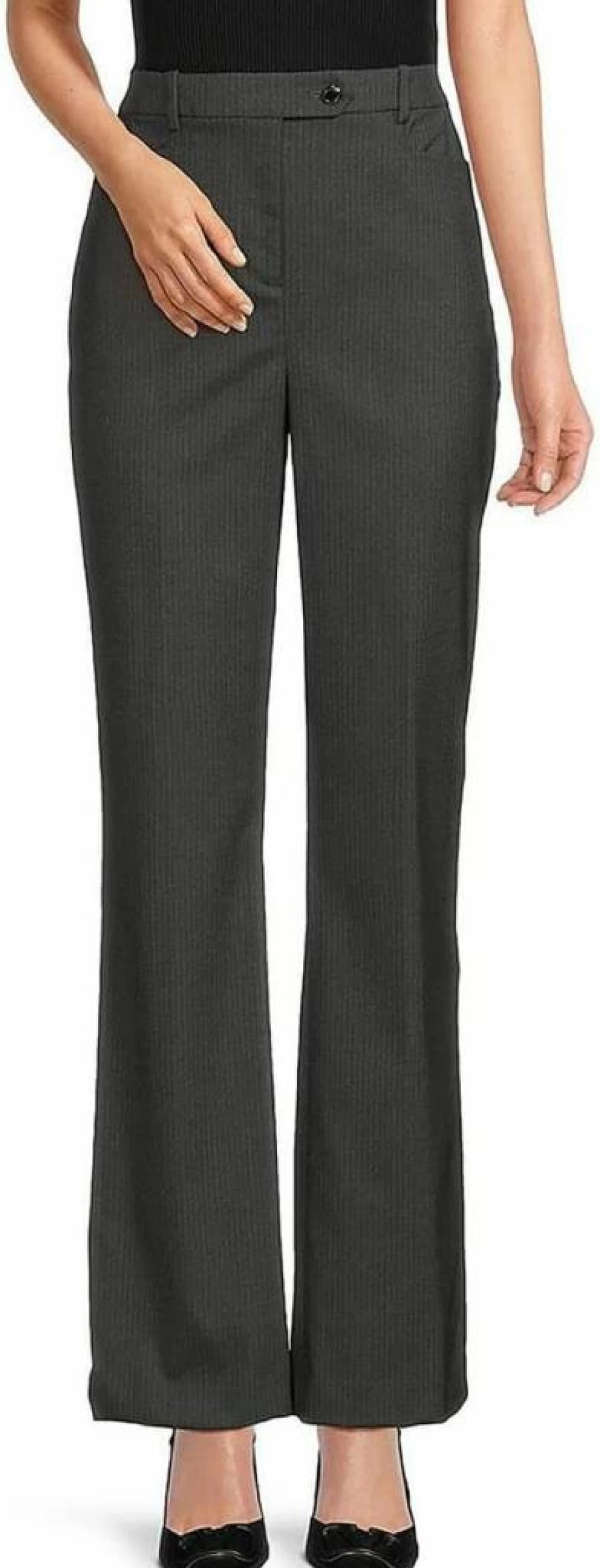 Calvin Klein Women's Straight-Leg Business Casual Pants - Classic Office Trousers