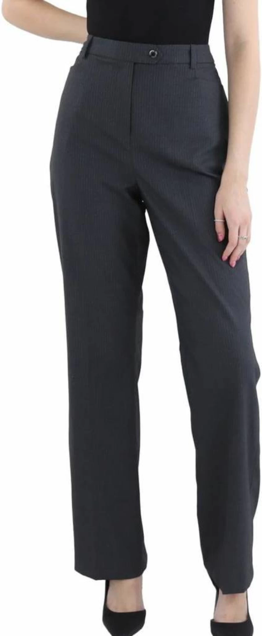 Calvin Klein Women's Straight-Leg Business Casual Pants - Classic Office Trousers