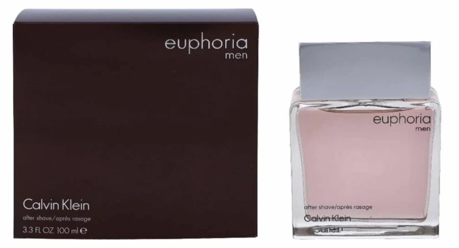 Calvin Klein Euphoria Men's Aftershave Balm 3.3 oz / 100ml - Hydrating Post-Shave Moisturizer for Men