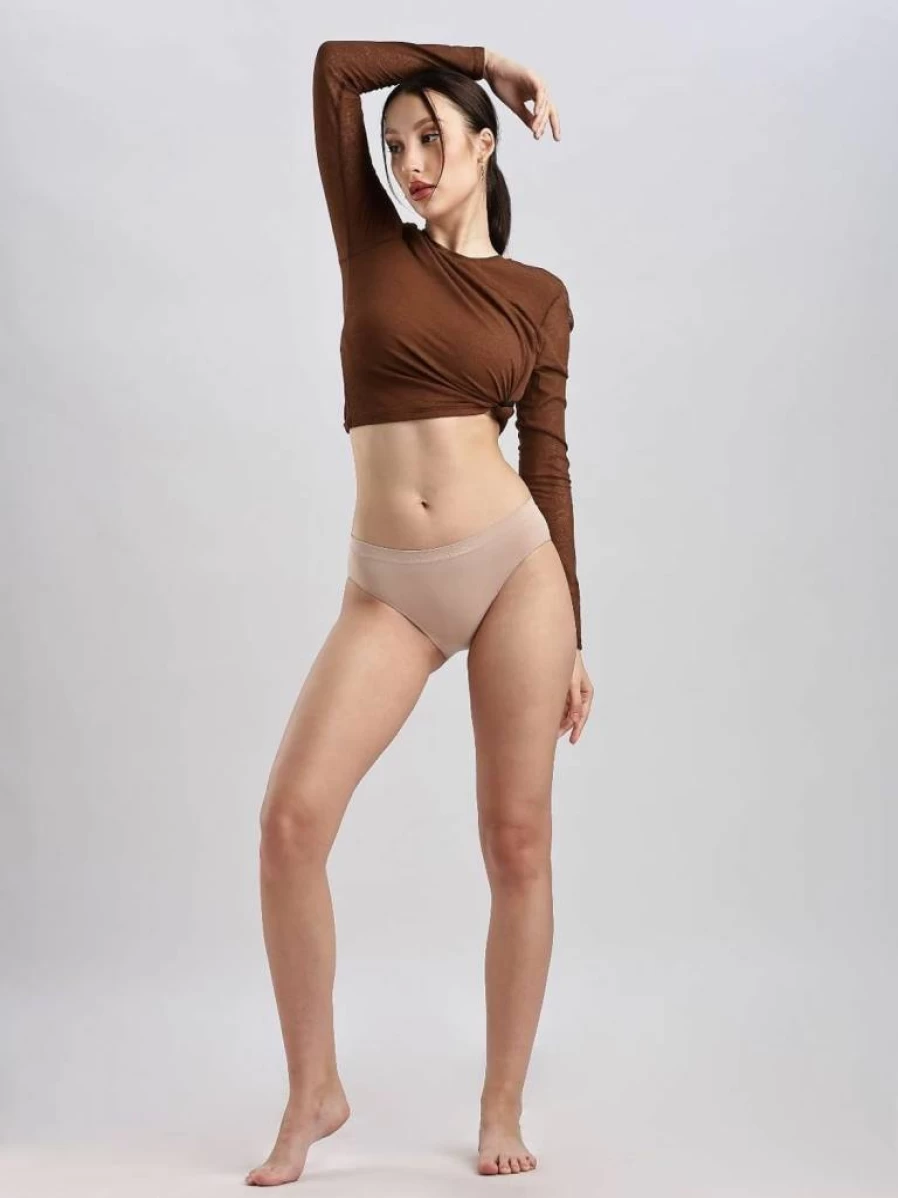 Calvin Klein Women's 3-Pack Seamless Bikini Briefs - Mid Rise Soft Stretch Underwear