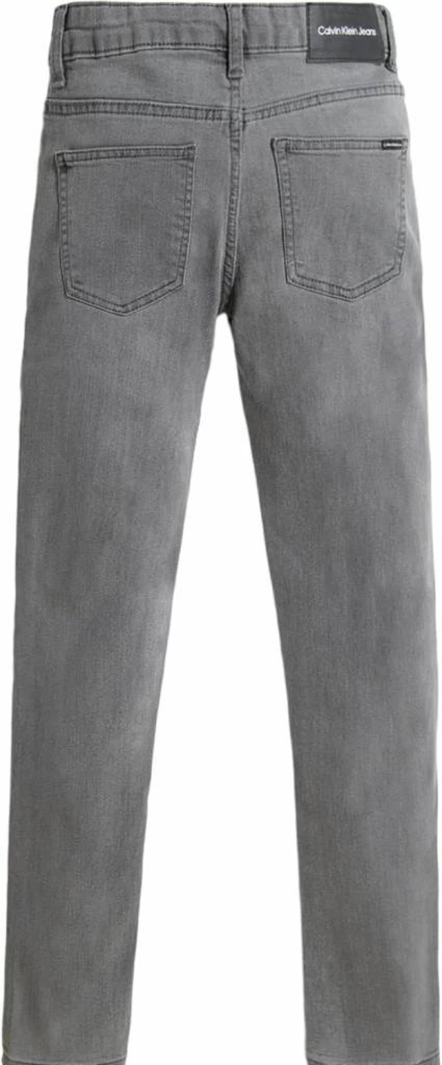 Calvin Klein Boys' Skinny Fit Stretch Denim Jeans with Zipper Fly & Button Closure, 5-Pocket Style
