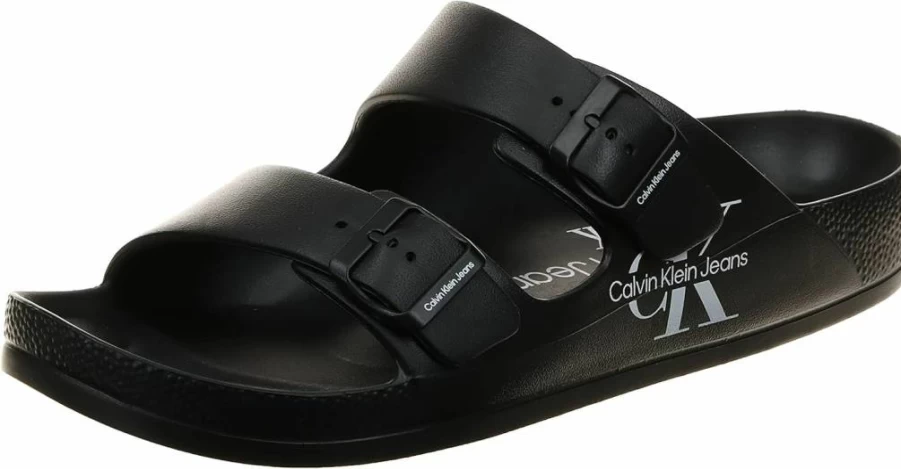 Calvin Klein Men's Zion Comfortable Casual Sandals for Summer Outdoor Walking