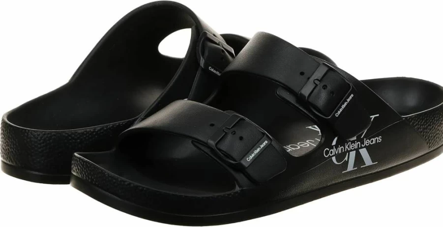 Calvin Klein Men's Zion Comfortable Casual Sandals for Summer Outdoor Walking