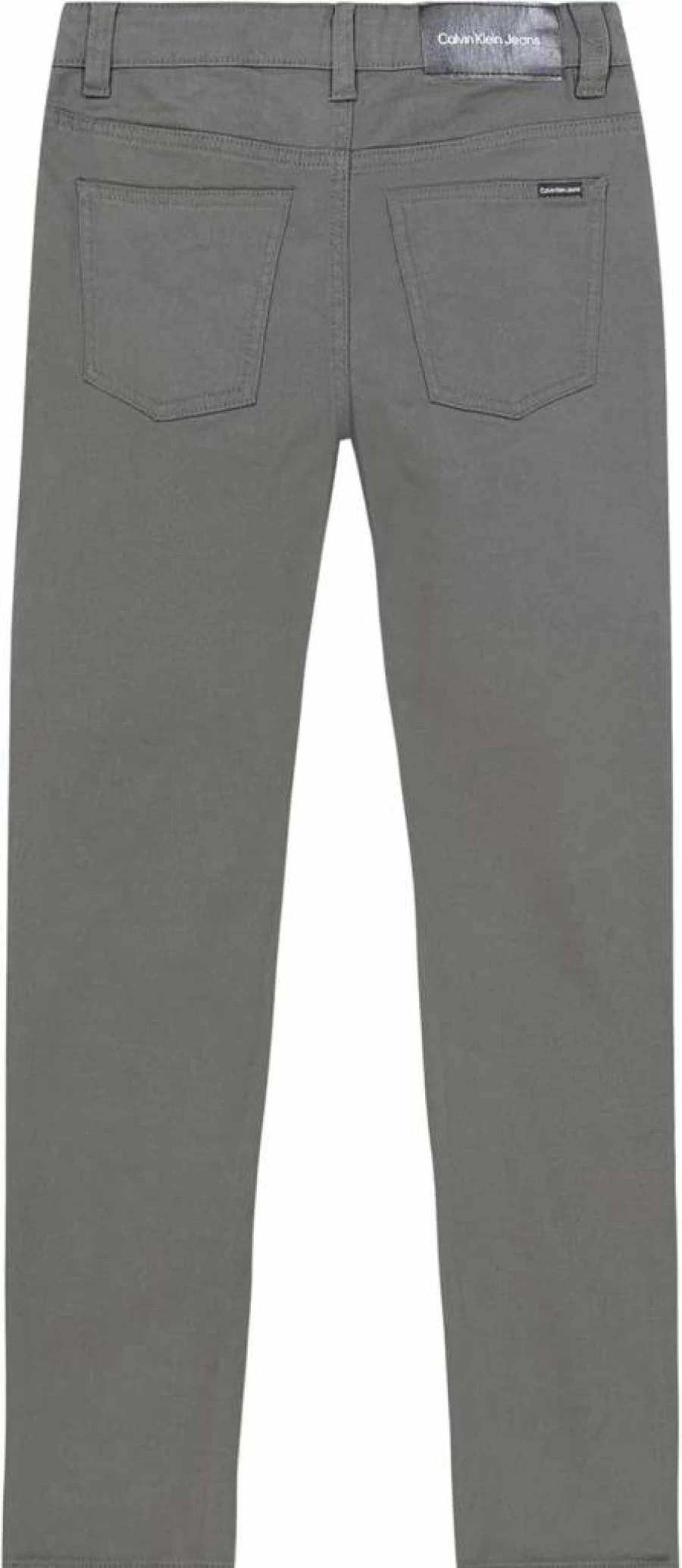 Calvin Klein Boys' Slim Fit 5-Pocket Twill Pants with Stretch, Zipper Fly & Button Closure for Comfort and Style