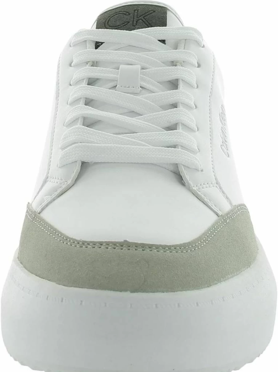 Calvin Klein Men's Blaven Sneakers - Casual Comfortable Leather Shoes for Men
