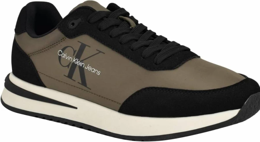 Calvin Klein Men's Phino Sneakers – Classic Casual Shoes for Men | Comfortable & Stylish Footwear