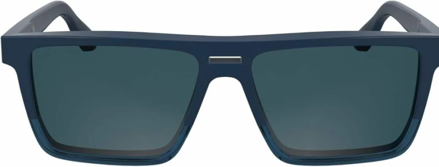 Calvin Klein Men's CK25501S Square Frame Sunglasses for UV Protection Classic Style