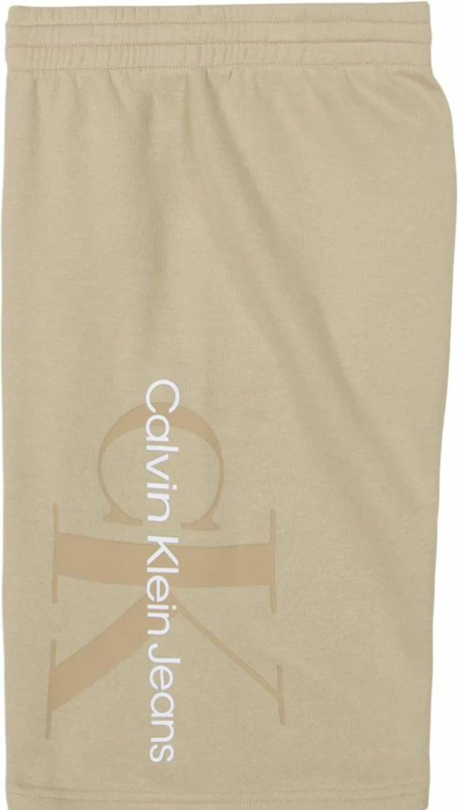 Calvin Klein Boys' Fleece Jogger Shorts with Drawstring and Pull-On Design for Comfort
